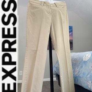 Khaki Stretch Pant Express